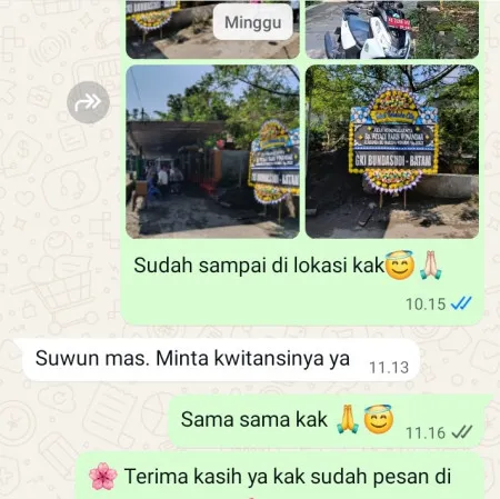 Pengiriman Papan Bunga Duka Gempol Kolot Banyusari